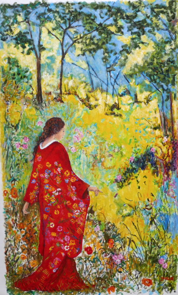 Venus, 2019, Huile sur toile 150 X 90 cm